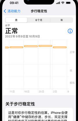 榆社iPhone手机维修如何在iPhone开启'步行稳定性通知'