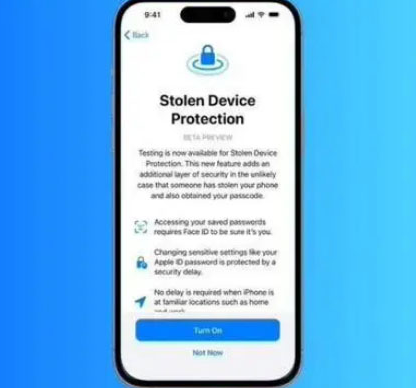 榆社苹果授权维修店分享被盗设备保护功能开启方法 