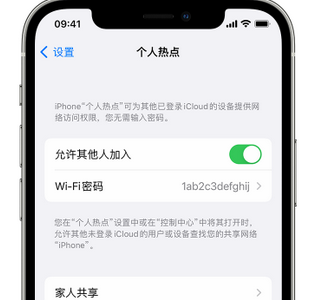 榆社apple服务站点分享iPhone上个人热点丢失了怎么办