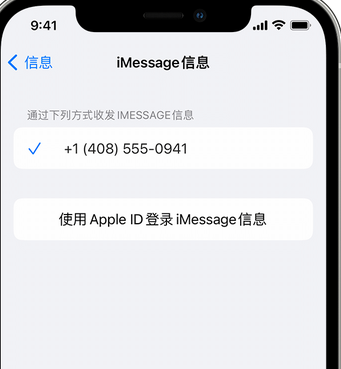 榆社apple维修iPhone上无法正常发送iMessage信息 